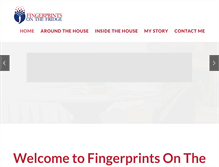 Tablet Screenshot of fingerprintsonthefridge.com